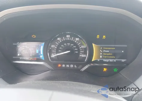 2018 Lincoln Mkz Hybrid Reserve z USA, uszkodzony, nr VIN 3LN6L5MU0JR605483